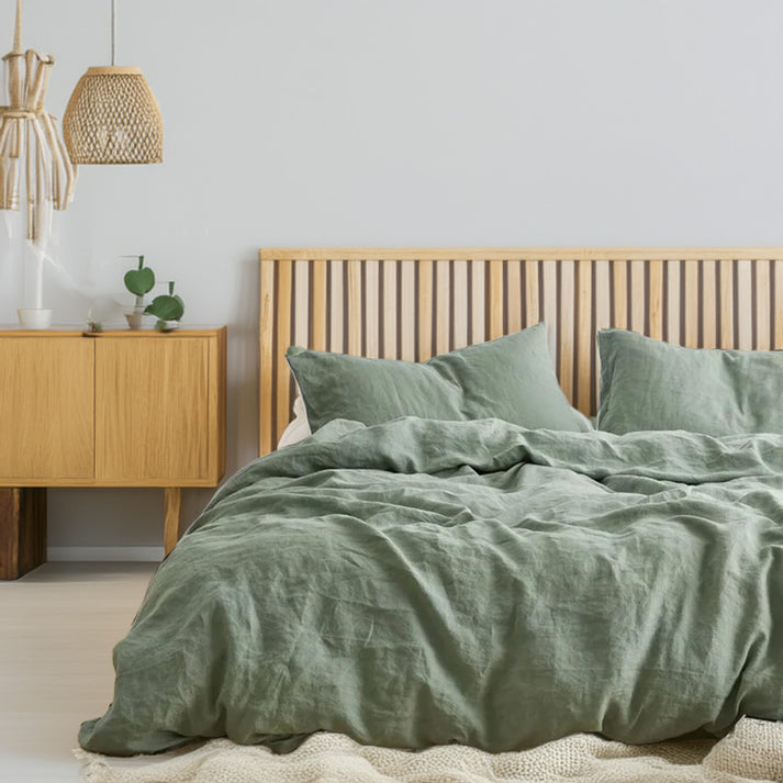 Linen Cotton Duvet Cover Sets
